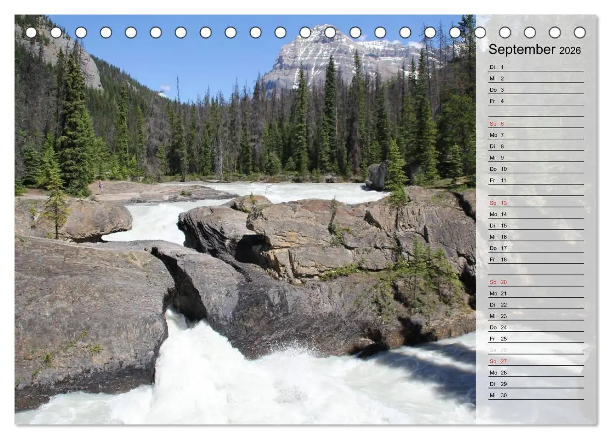 Bild: 9783457972335 | Rocky Mountains 2026 (Tischkalender 2026 DIN A5 quer), CALVENDO...