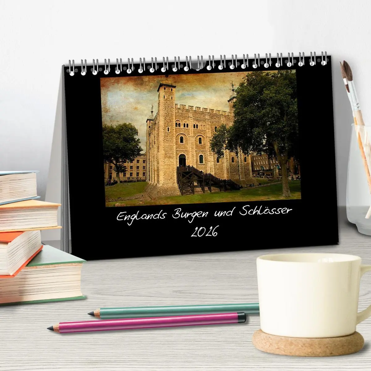 Bild: 9783516202335 | Englands Burgen und Schlösser 2026 (Tischkalender 2026 DIN A5...