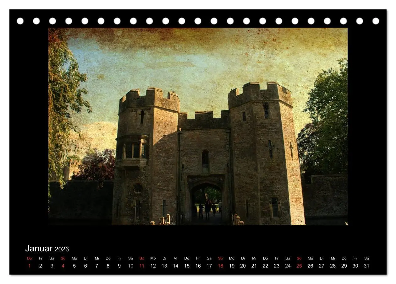 Bild: 9783516202335 | Englands Burgen und Schlösser 2026 (Tischkalender 2026 DIN A5...