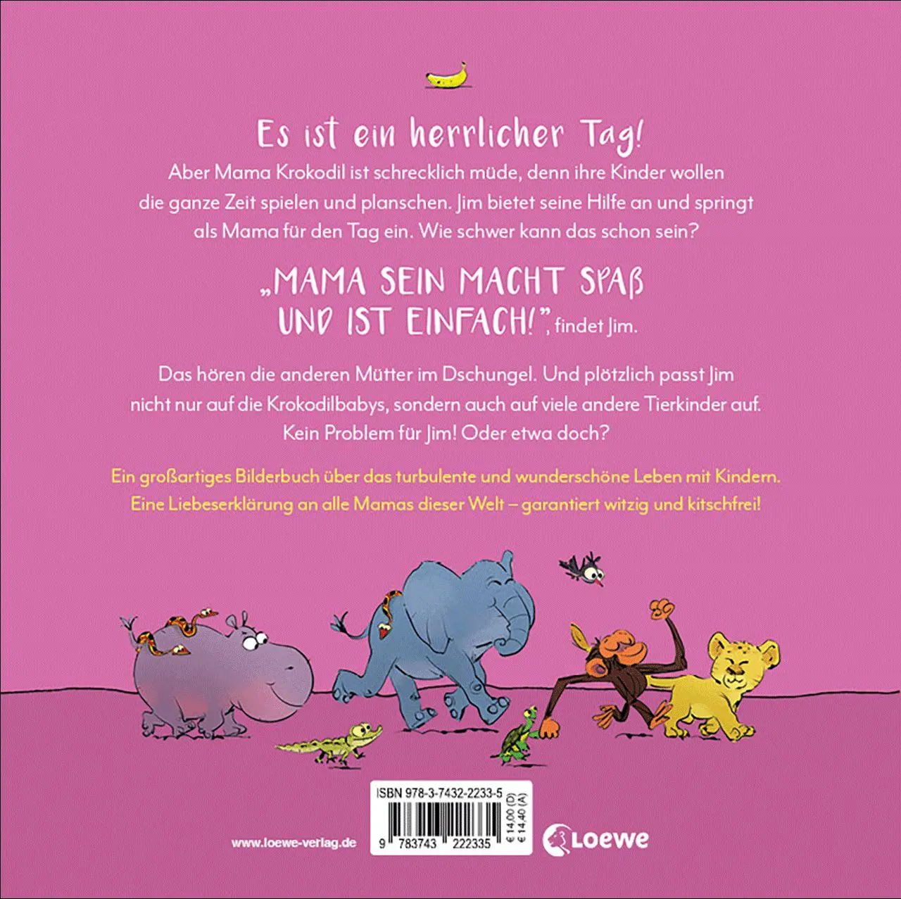 Bild: 9783743222335 | Bleib entspannt, Mama Jim! | Suzanne Lang | Buch | Loewe von Anfang an