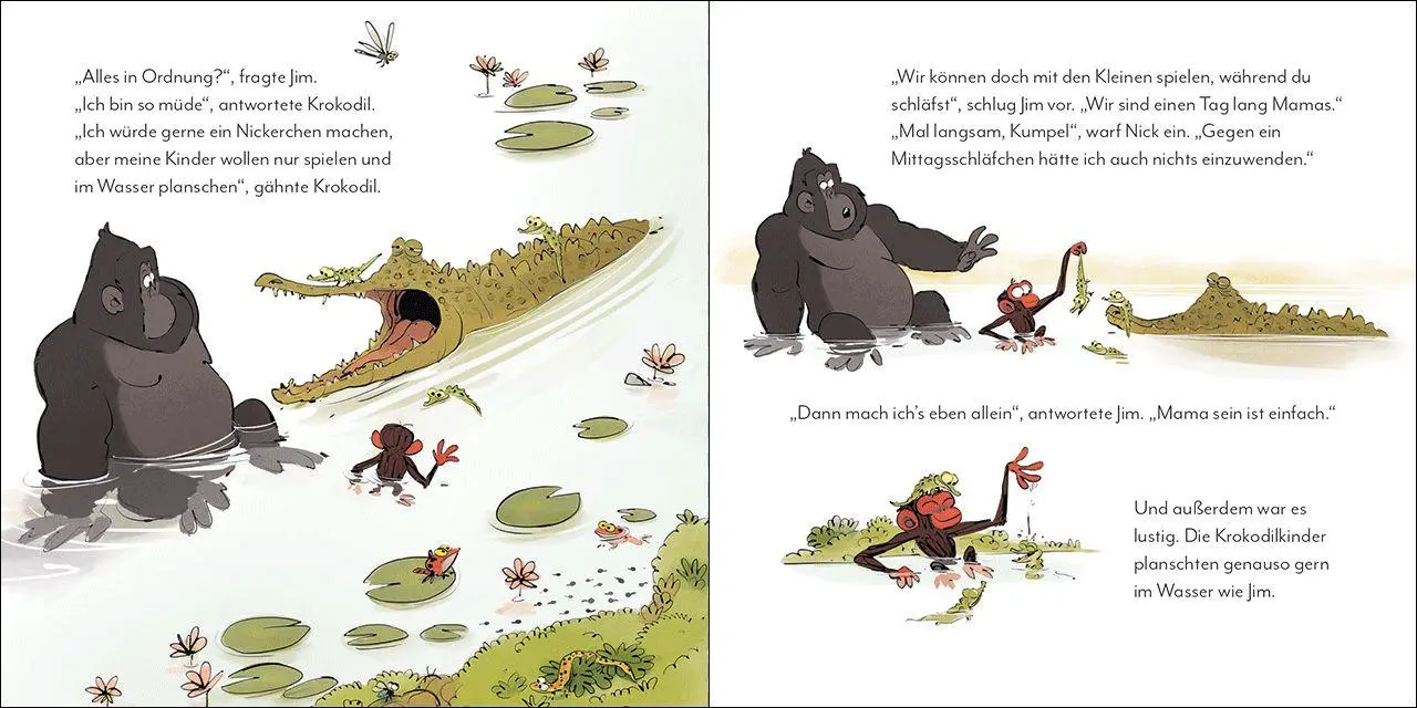 Bild: 9783743222335 | Bleib entspannt, Mama Jim! | Suzanne Lang | Buch | Loewe von Anfang an