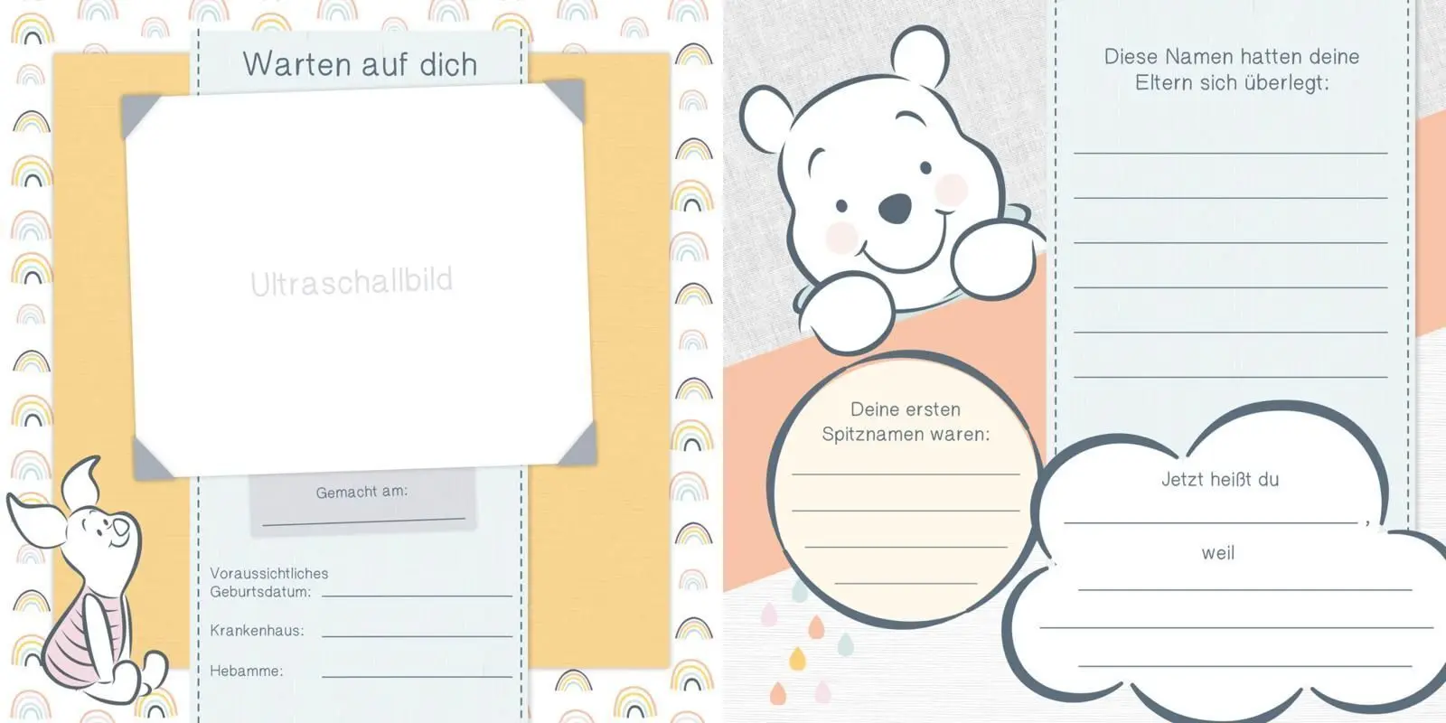 Bild: 9783845122335 | Disney Winnie Puuh: Disney Winnie Puuh: Dein Babyalbum | Buch | 96 S.