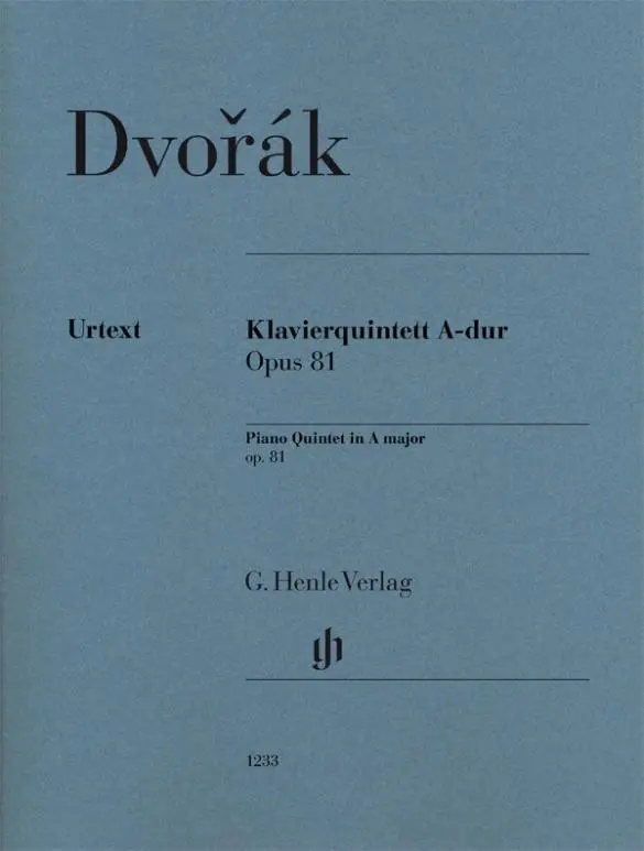 Cover: 9790201812335 | Dvorák, Antonín - Klavierquintett A-dur op. 81 | Antonín Dvorák | Buch