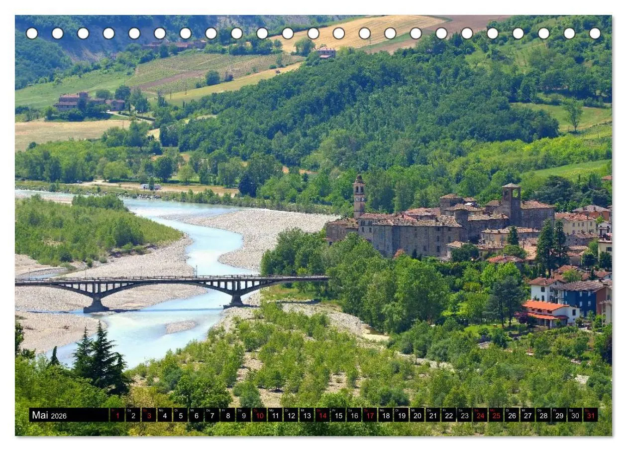 Bild: 9783516122435 | Emilia-Romagna (Tischkalender 2026 DIN A5 quer), CALVENDO...