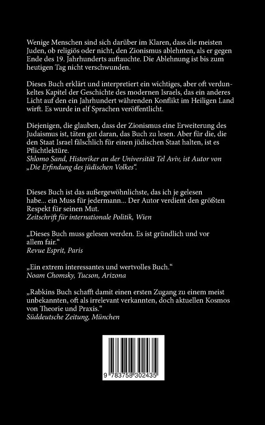 Rückseite: 9783758302435 | Im Namen der Thora | Die jüdische Opposition gegen den Zionismus