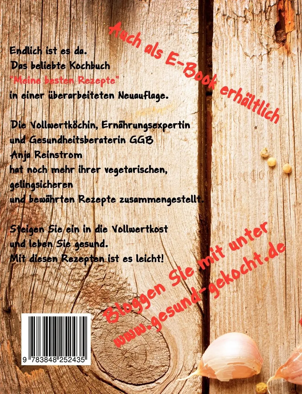 Rückseite: 9783848252435 | gesund gekocht | Anja Reinstrom | Taschenbuch | 224 S. | Deutsch