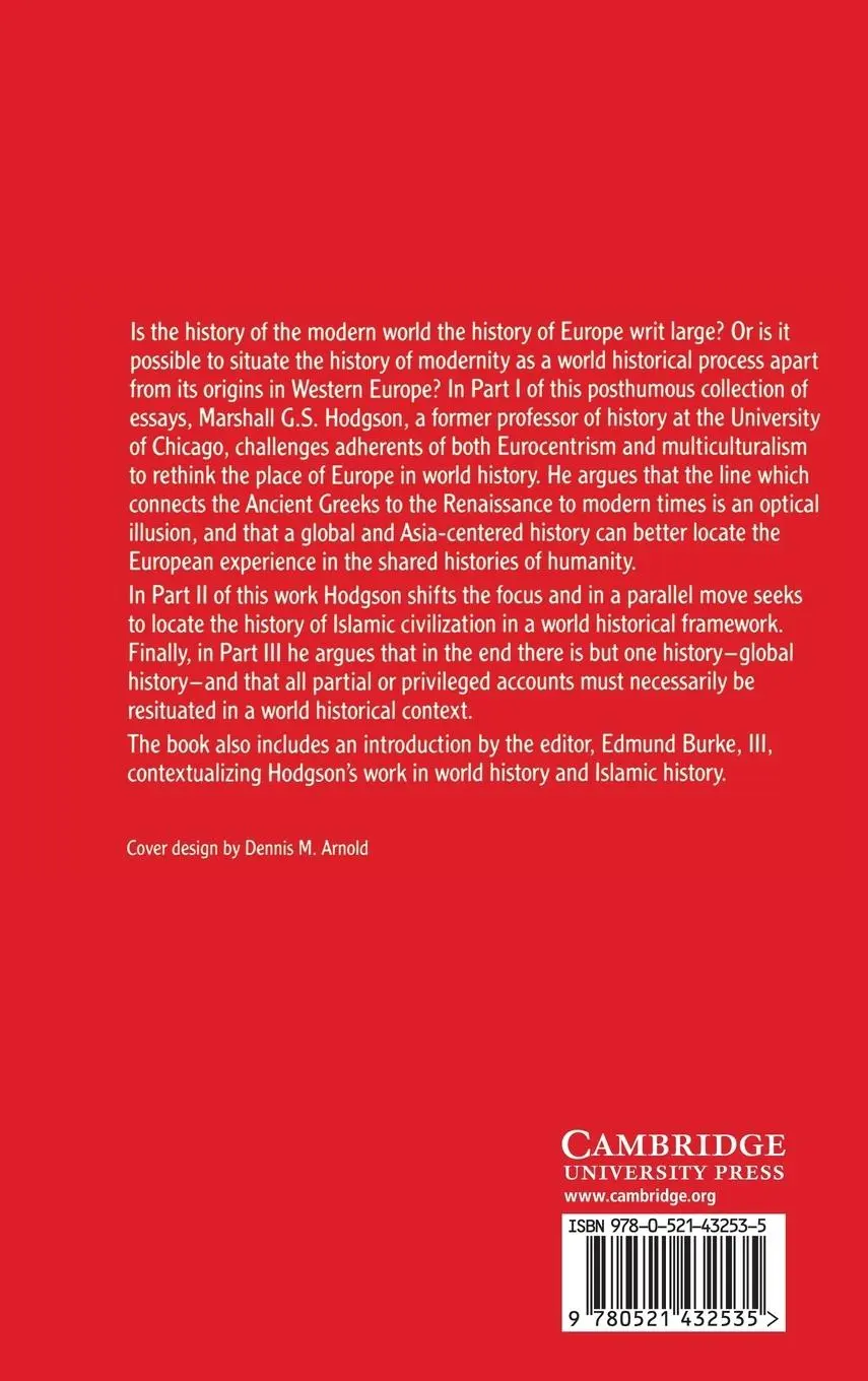 Rückseite: 9780521432535 | Rethinking World History | Marshall G. S. Hodgson | Buch | Englisch
