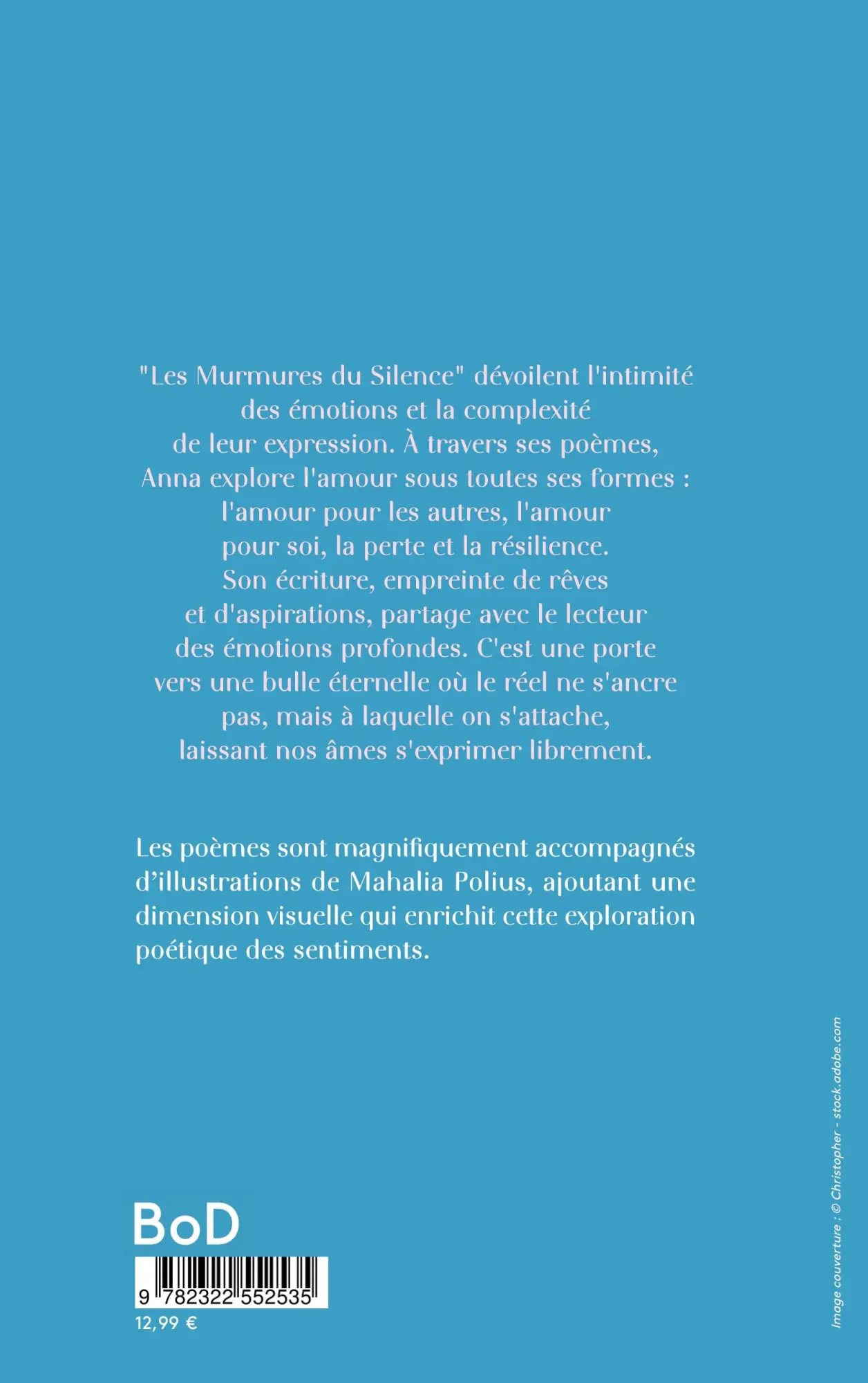 Rückseite: 9782322552535 | Les Murmures du silence | Anna Georgelin | Taschenbuch | Französisch