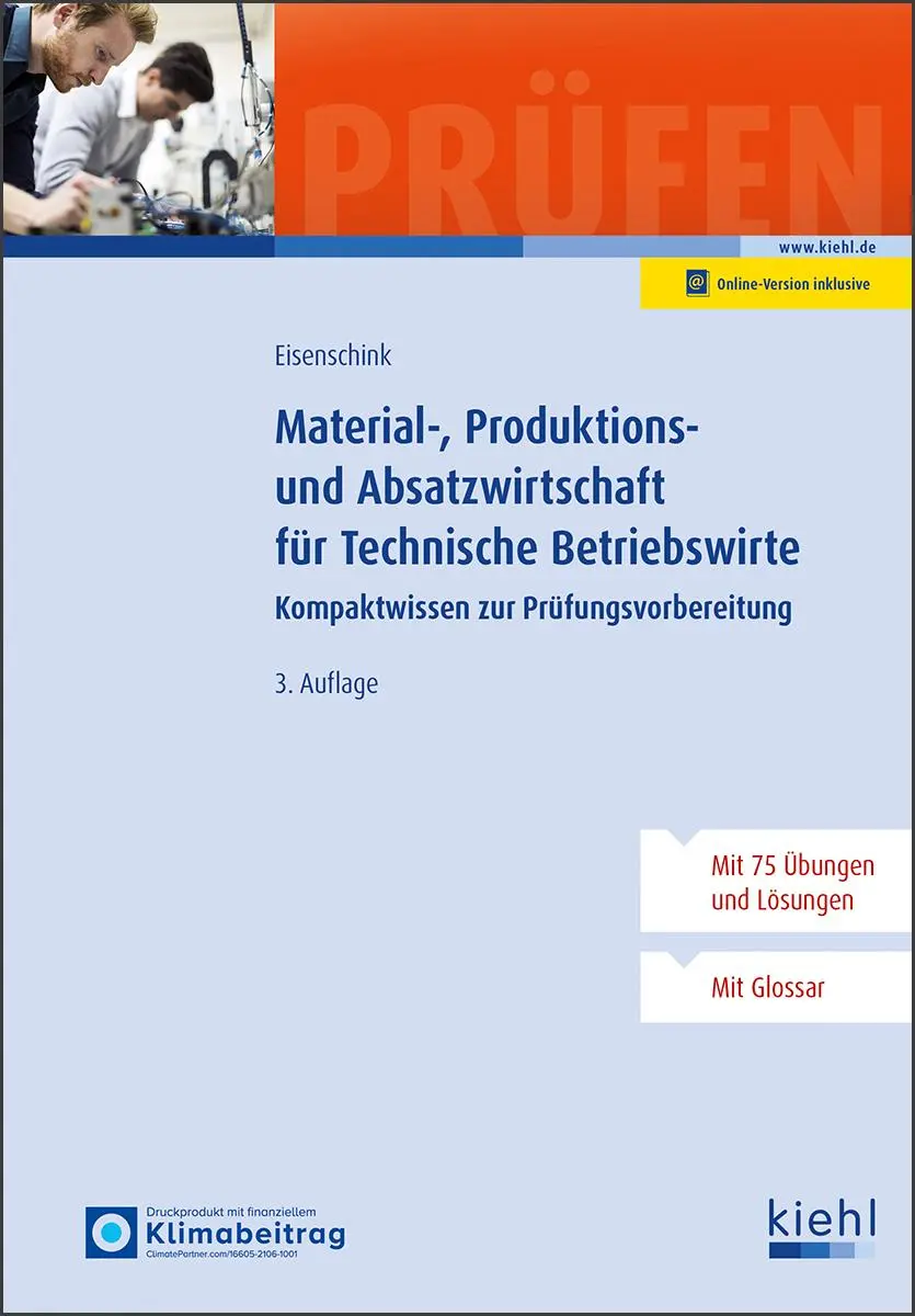 Cover: 9783470102535 | Material-, Produktions- und Absatzwirtschaft für Technische...