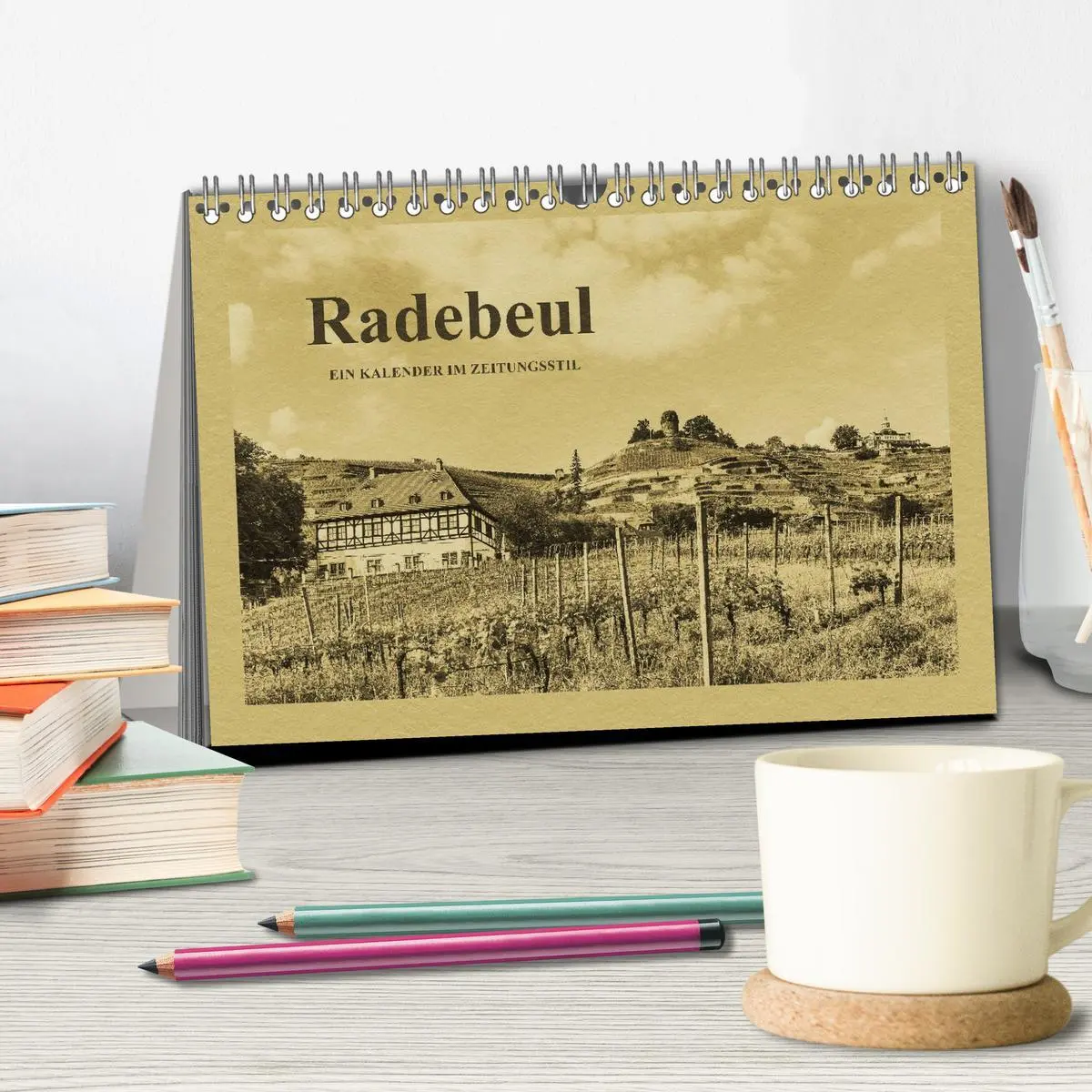 Bild: 9783516112535 | Radebeul - Ein Kalender im Zeitungsstil (Tischkalender 2026 DIN A5...