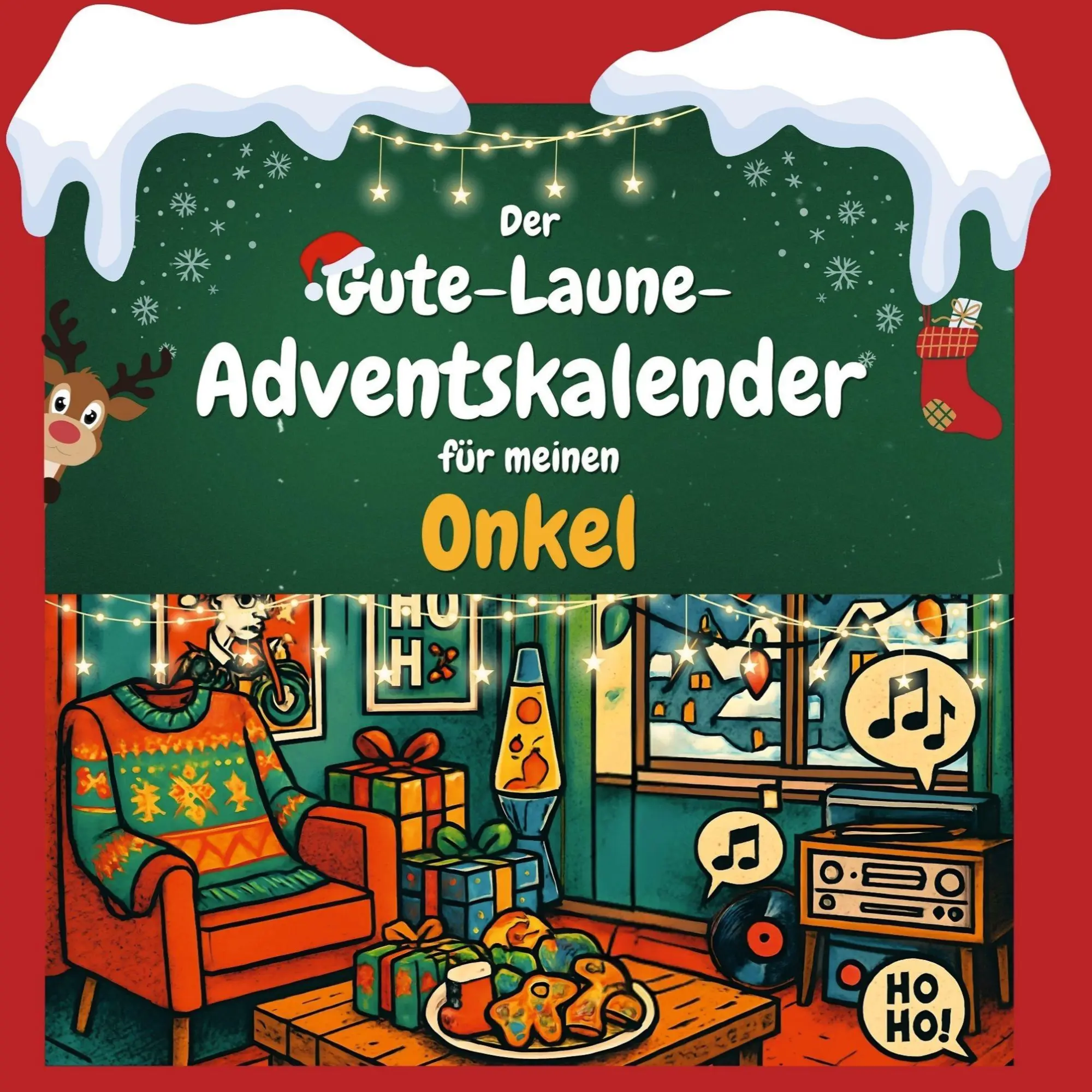 Cover: 9783695312535 | Der Gute-Laune-Adventskalender für meinen Onkel | Eva Maier | Buch