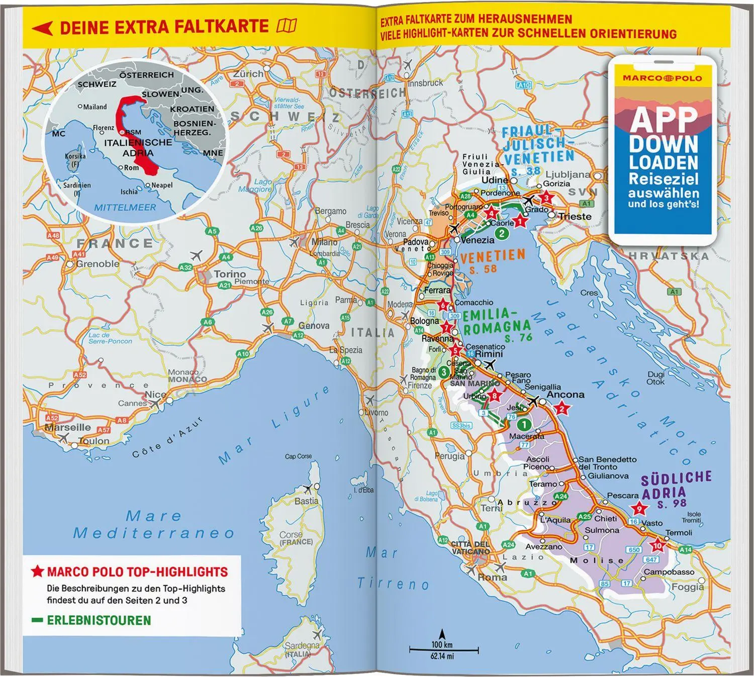 Bild: 9783829742535 | MARCO POLO Reiseführer Italienische Adria | Krus-Bonazza (u. a.)