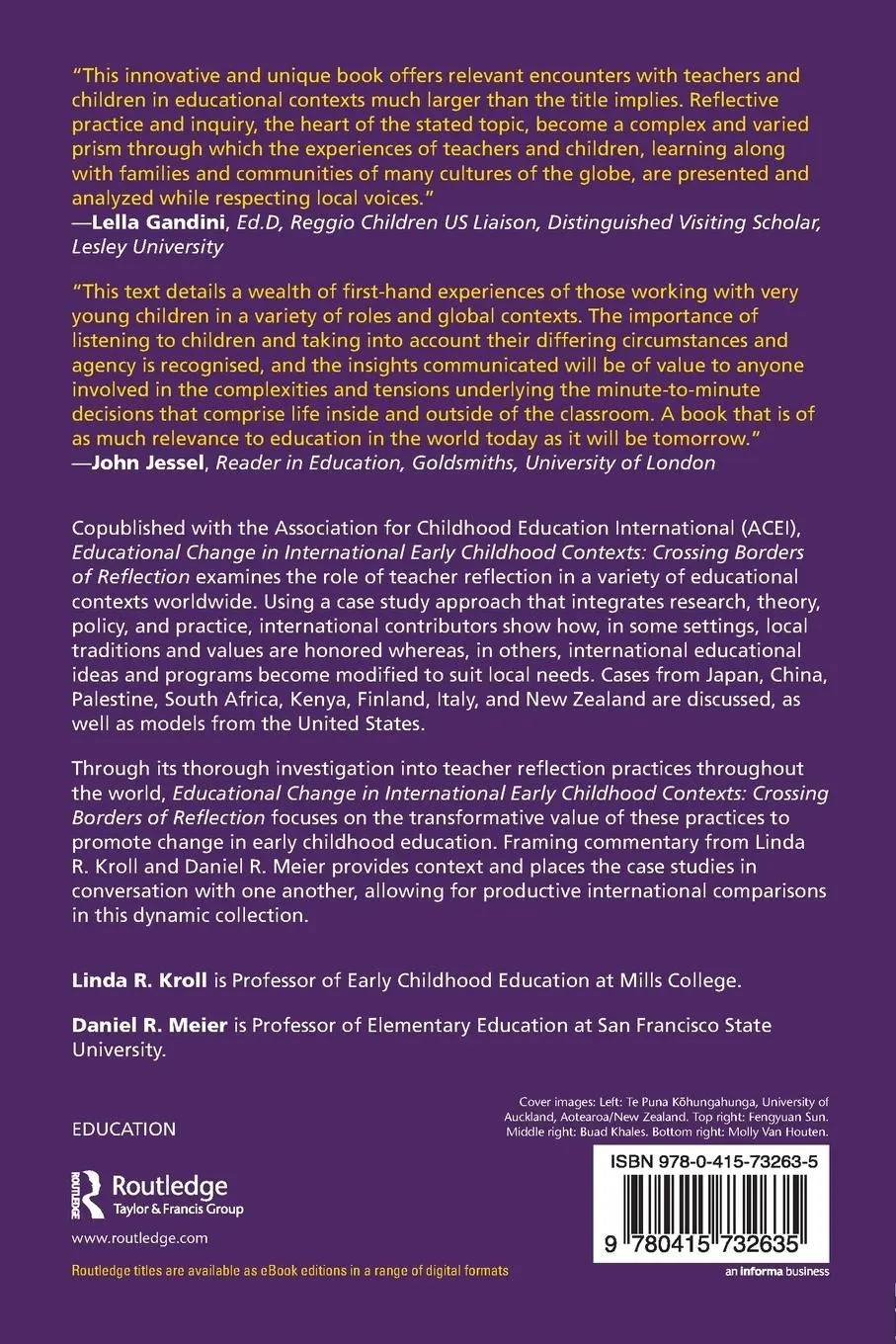 Rückseite: 9780415732635 | Educational Change in International Early Childhood Contexts | Buch