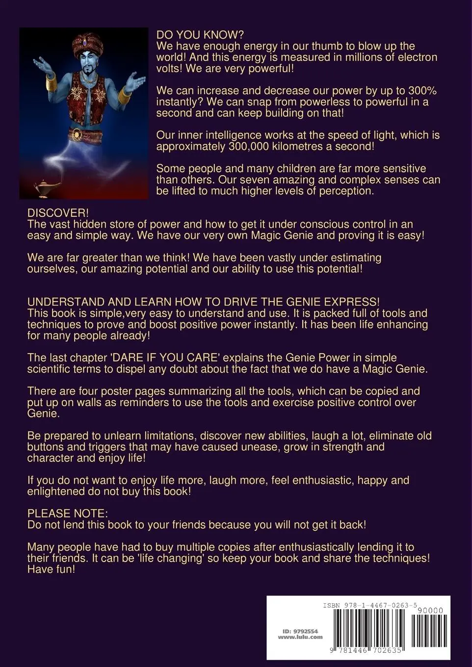 Rückseite: 9781446702635 | Drive The Genie Express | Robyn Sharrock | Taschenbuch | Englisch