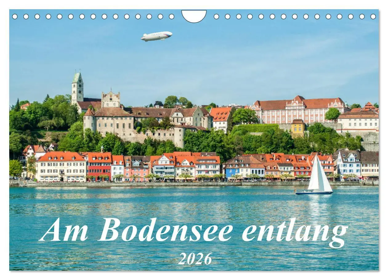 Cover: 9783457702635 | Am Bodensee entlang (Wandkalender 2026 DIN A4 quer), CALVENDO...