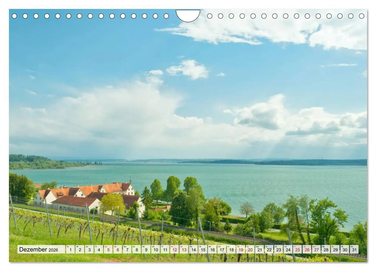 Bild: 9783457702635 | Am Bodensee entlang (Wandkalender 2026 DIN A4 quer), CALVENDO...
