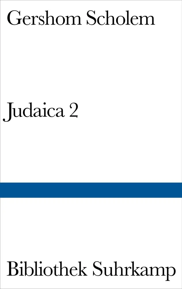 Cover: 9783518012635 | Judaica. Tl.2 | Gershom Scholem | Buch | 240 S. | Deutsch | Suhrkamp
