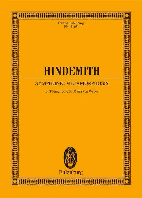 Cover: 9783795772635 | Symphonic Metamorphosis | Paul Hindemith | Buch | 98 S. | Deutsch