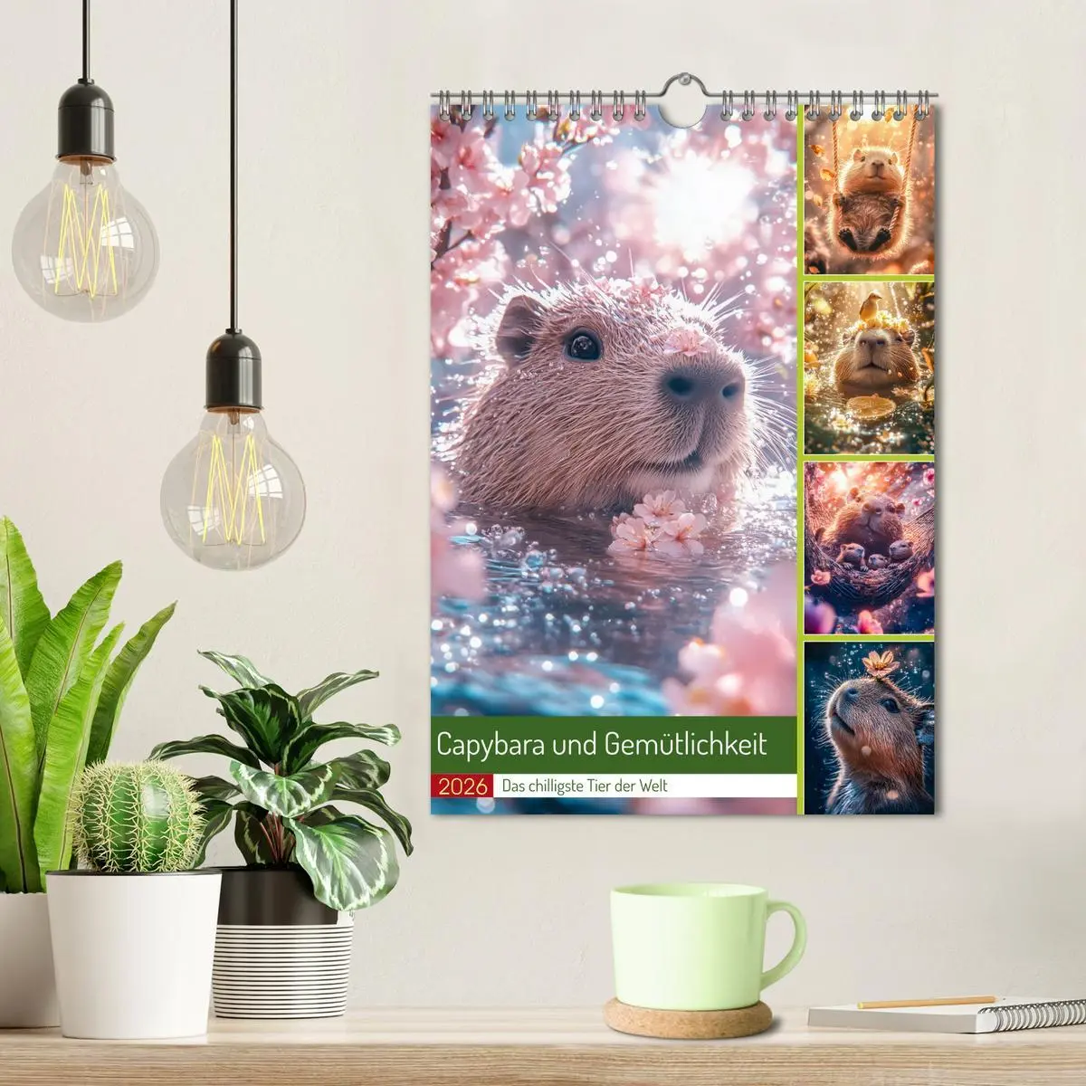 Bild: 9783457482735 | Capybara und Gemütlichkeit (Wandkalender 2026 DIN A4 hoch),...