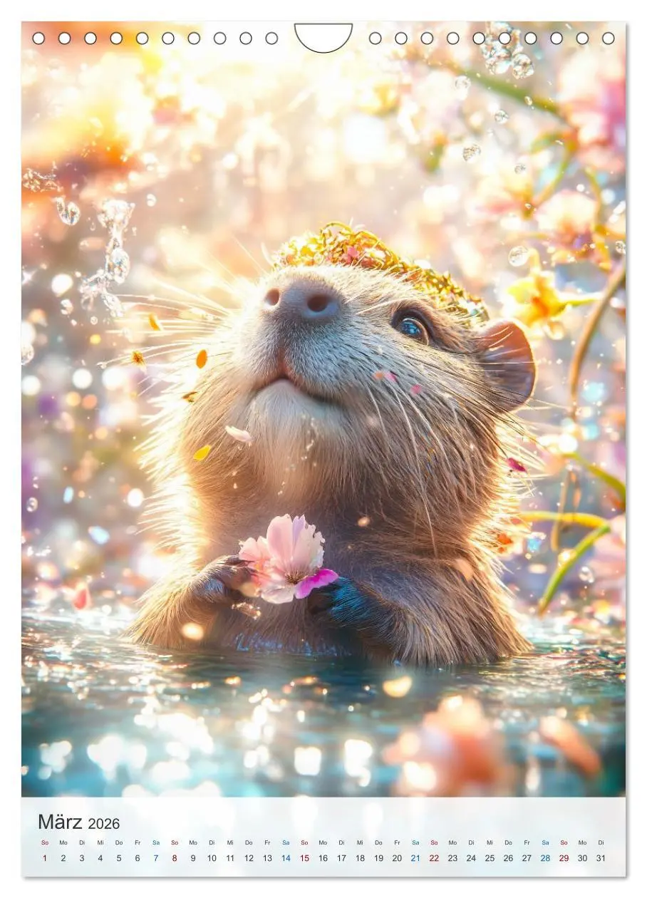 Bild: 9783457482735 | Capybara und Gemütlichkeit (Wandkalender 2026 DIN A4 hoch),...