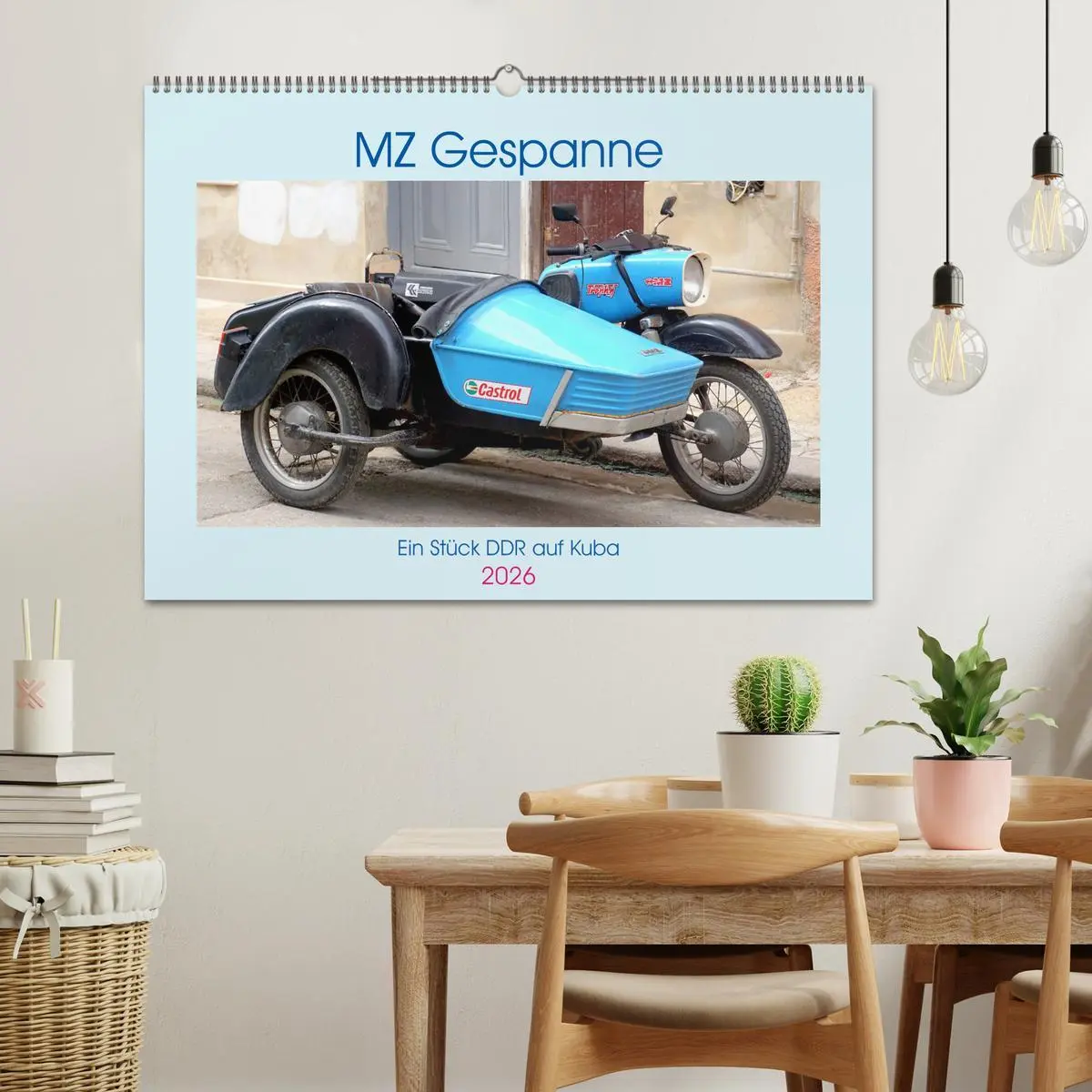 Bild: 9783457792735 | MZ-Gespanne - Ein Stück DDR auf Kuba (Wandkalender 2026 DIN A2...