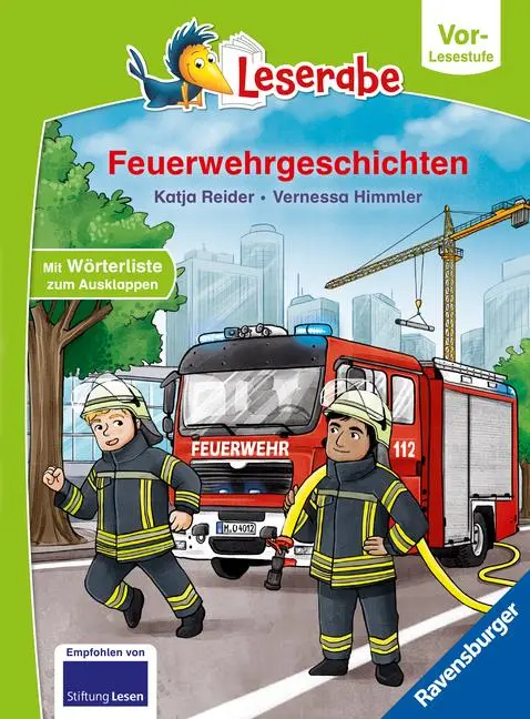Cover: 9783473462735 | Leserabe - Vor-Lesestufe - Feuerwehrgeschichten | Katja Reider | Buch