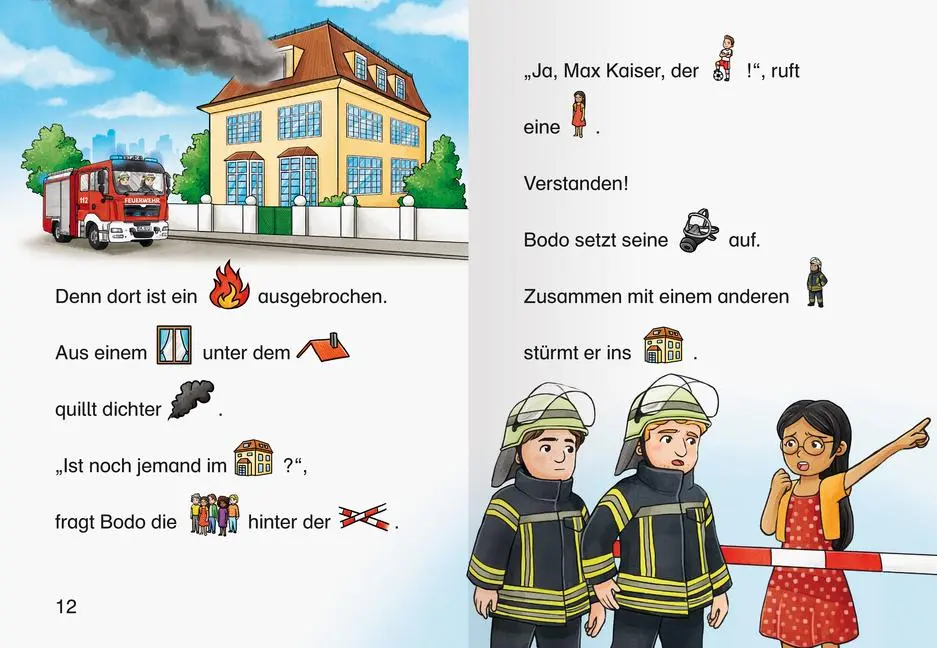 Bild: 9783473462735 | Leserabe - Vor-Lesestufe - Feuerwehrgeschichten | Katja Reider | Buch