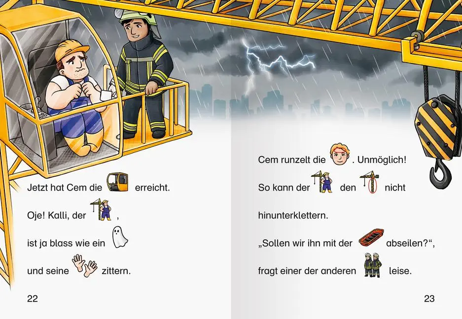 Bild: 9783473462735 | Leserabe - Vor-Lesestufe - Feuerwehrgeschichten | Katja Reider | Buch