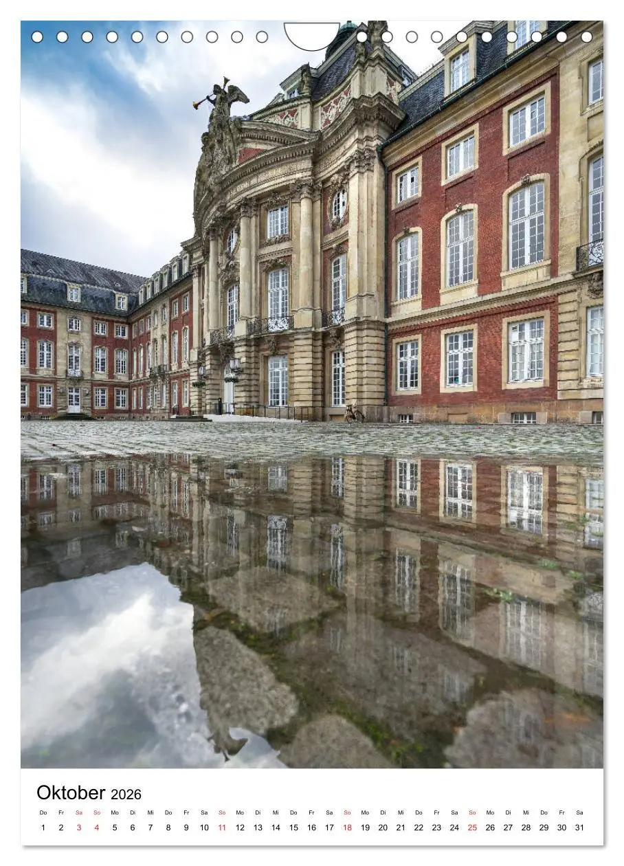 Bild: 9783516402735 | Münster - Spiegelwelten einer Stadt (Wandkalender 2026 DIN A4...