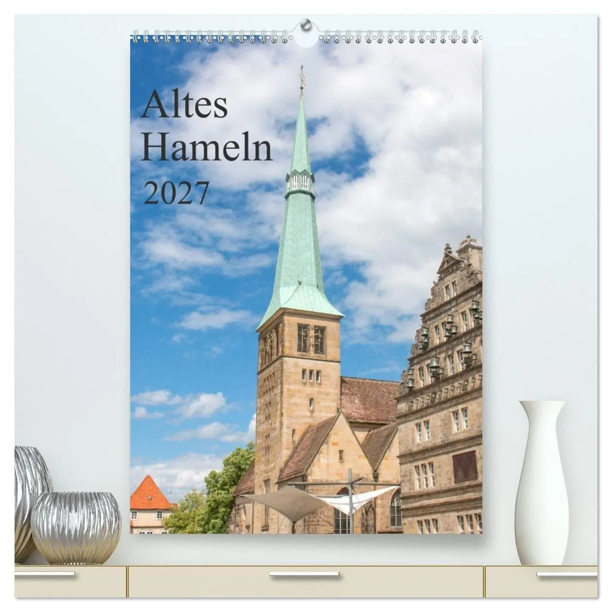 Cover: 9783569422735 | Altes Hameln (hochwertiger Premium Wandkalender 2027 DIN A2 hoch),...