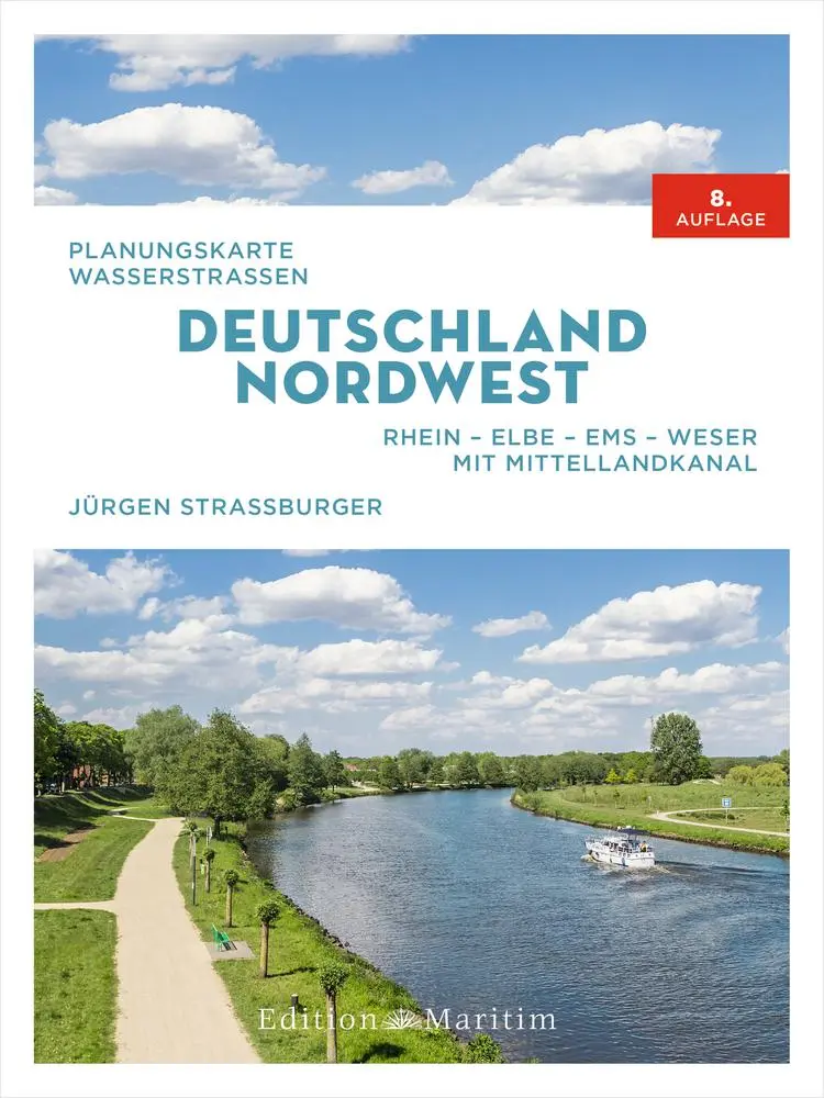 Cover: 9783667122735 | Planungskarte Wasserstraßen Deutschland Nordwest | Jürgen Straßburger Cover: 9783667122735 | Planungskarte Wasserstraßen Deutschland Nordwest | Jürgen Straßburger