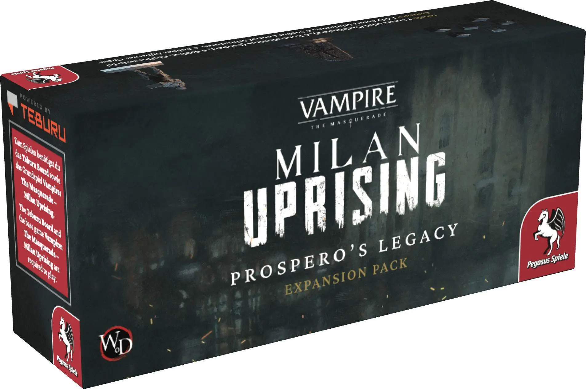 Cover: 4250231742835 | Teburu: Milan Uprising (Vampire: The Masquerade) - Prospero's...