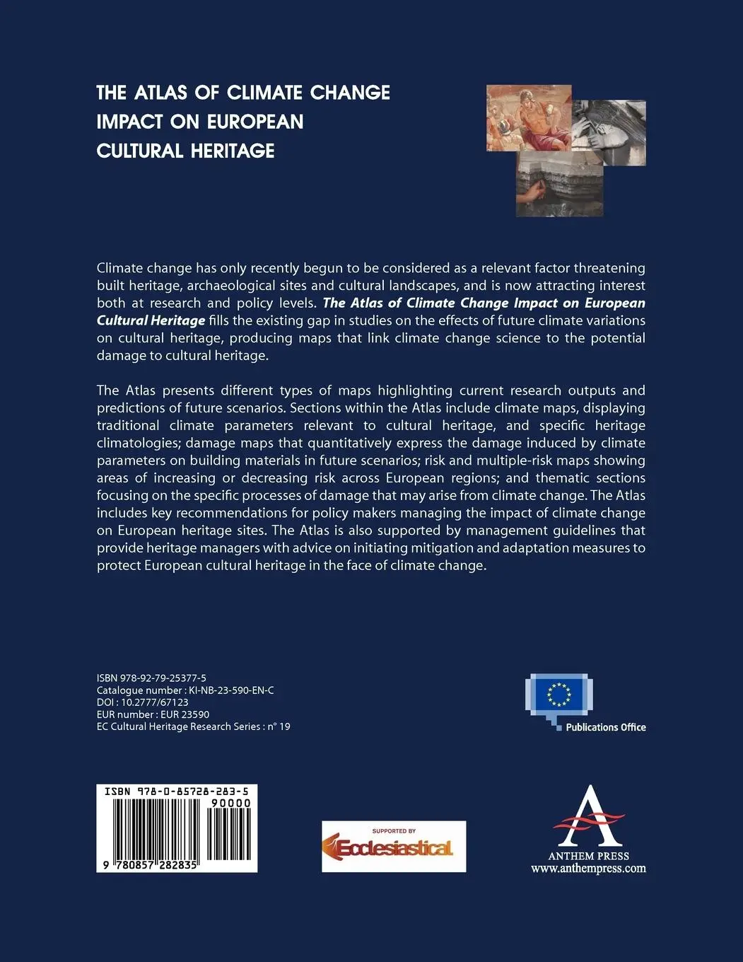 Rückseite: 9780857282835 | The Atlas of Climate Change Impact on European Cultural Heritage