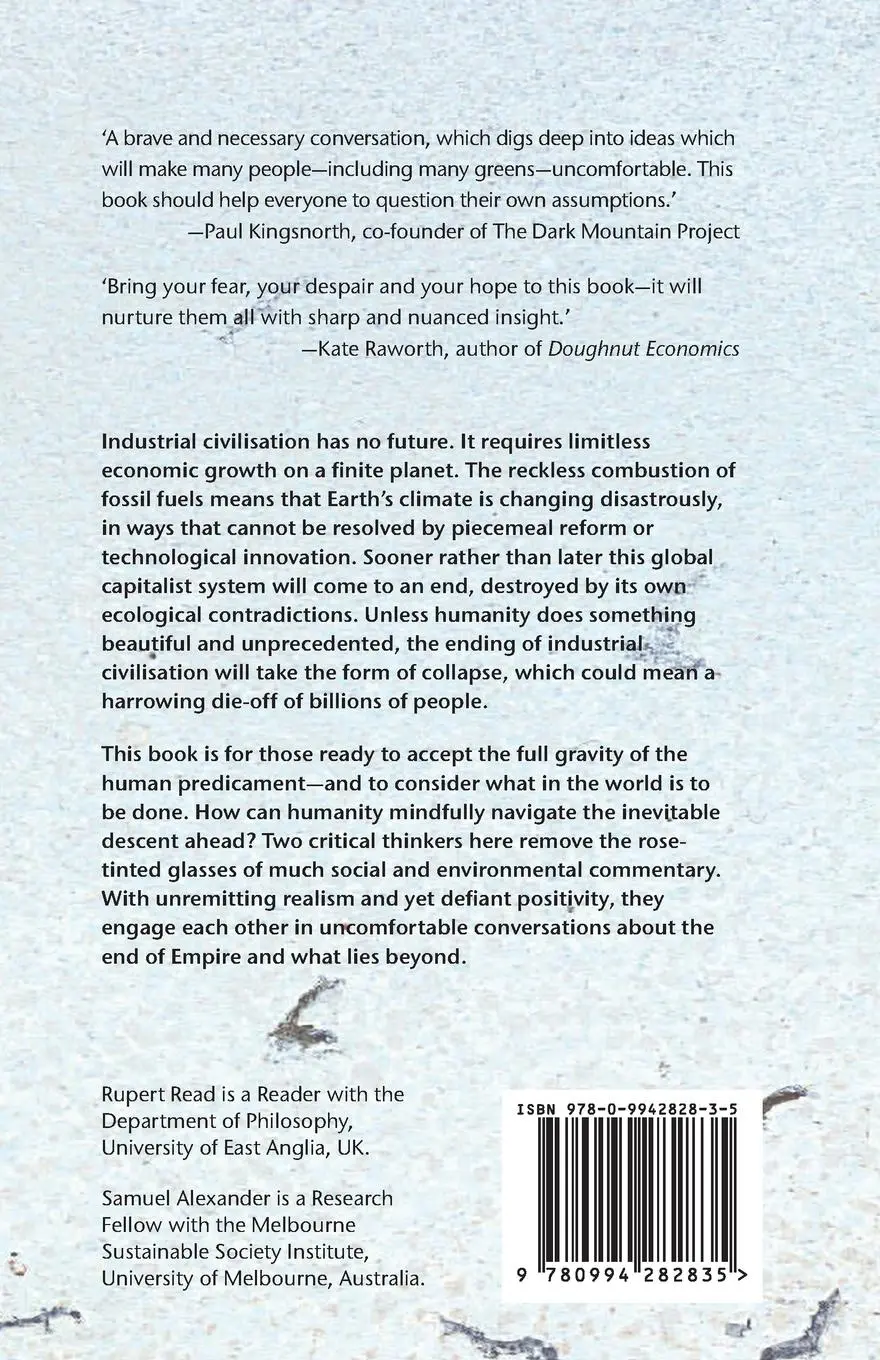 Rückseite: 9780994282835 | This Civilisation is Finished | Rupert Read (u. a.) | Taschenbuch