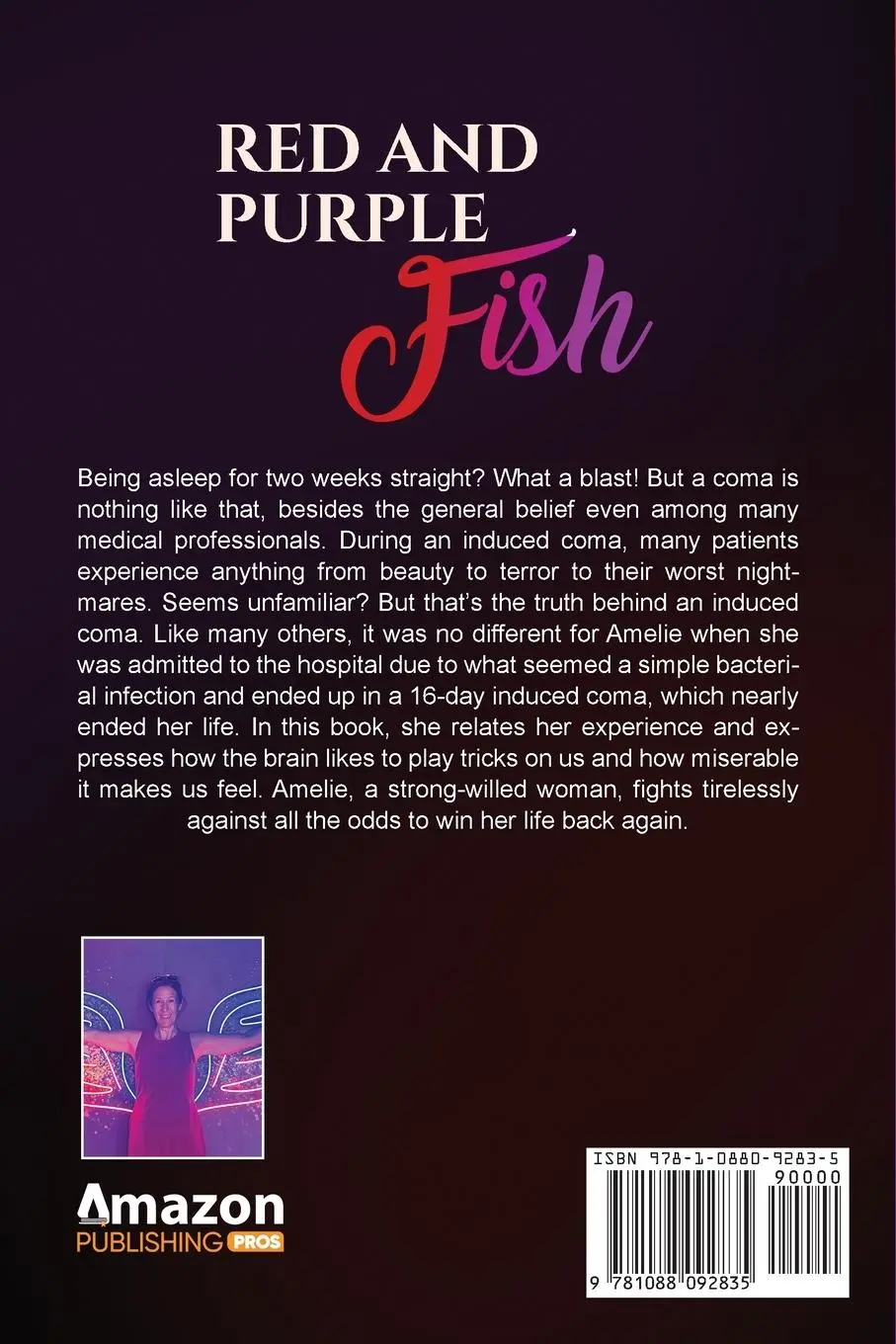 Rückseite: 9781088092835 | Red and Purple Fish | Amelie Susanne Roth | Taschenbuch | Englisch