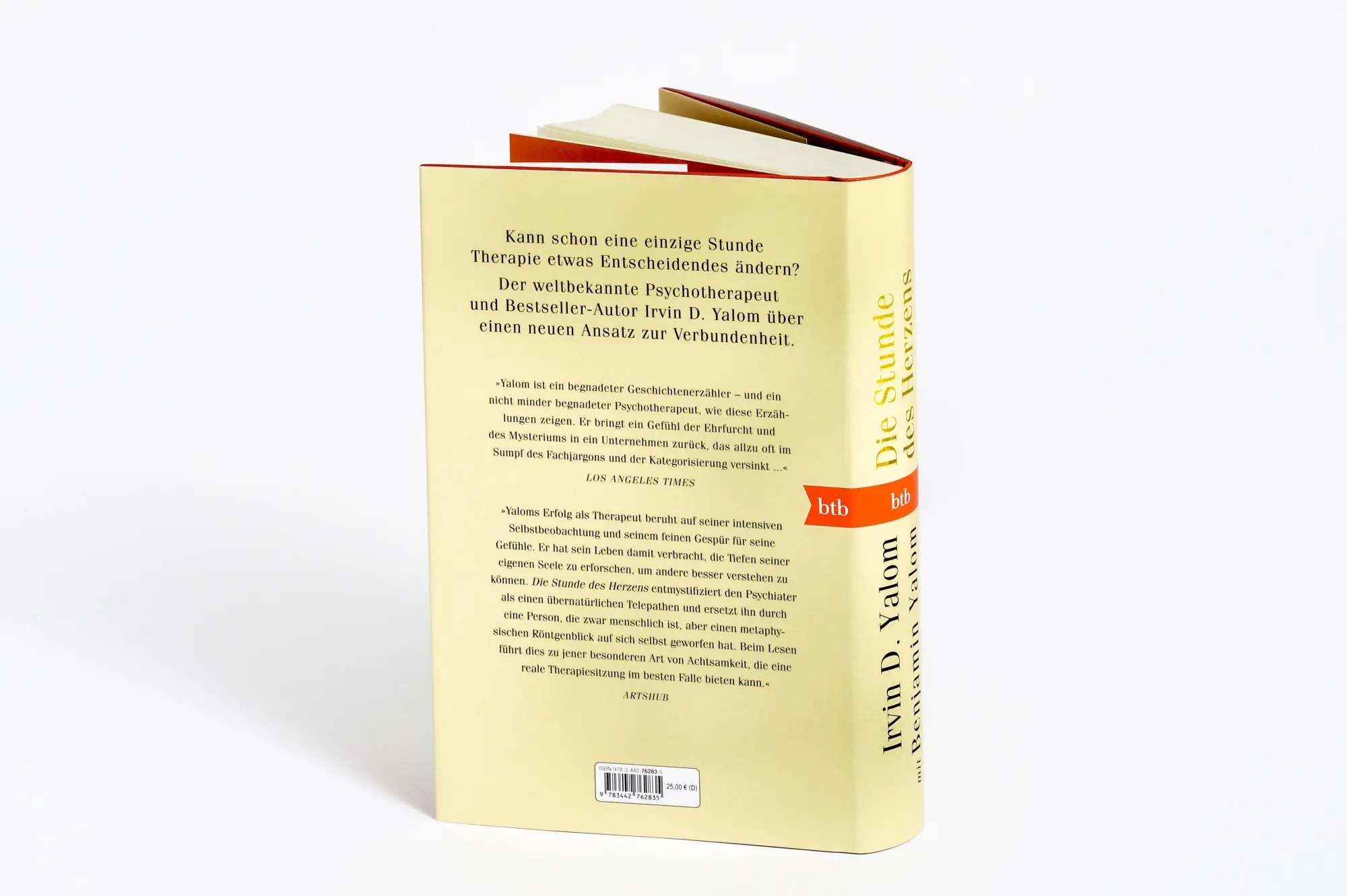Bild: 9783442762835 | Die Stunde des Herzens | Irvin D. Yalom (u. a.) | Buch | 352 S. | 2025