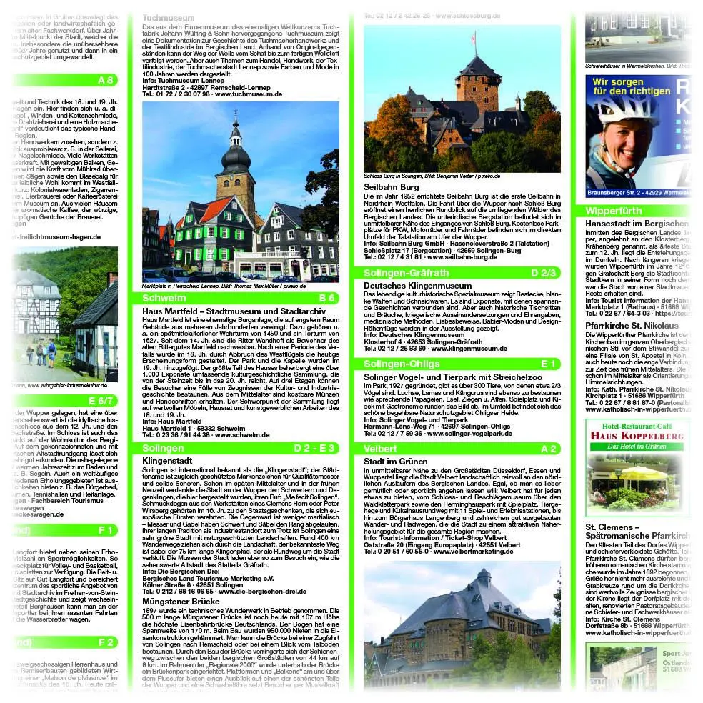 Bild: 9783747302835 | Wuppertal - Bergisches Land, Solingen - Remscheid 1:50 000 | Deutsch