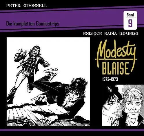 Cover: 9783946842835 | Modesty Blaise: Die kompletten Comicstrips / Band 9 1972 - 1973 | Buch