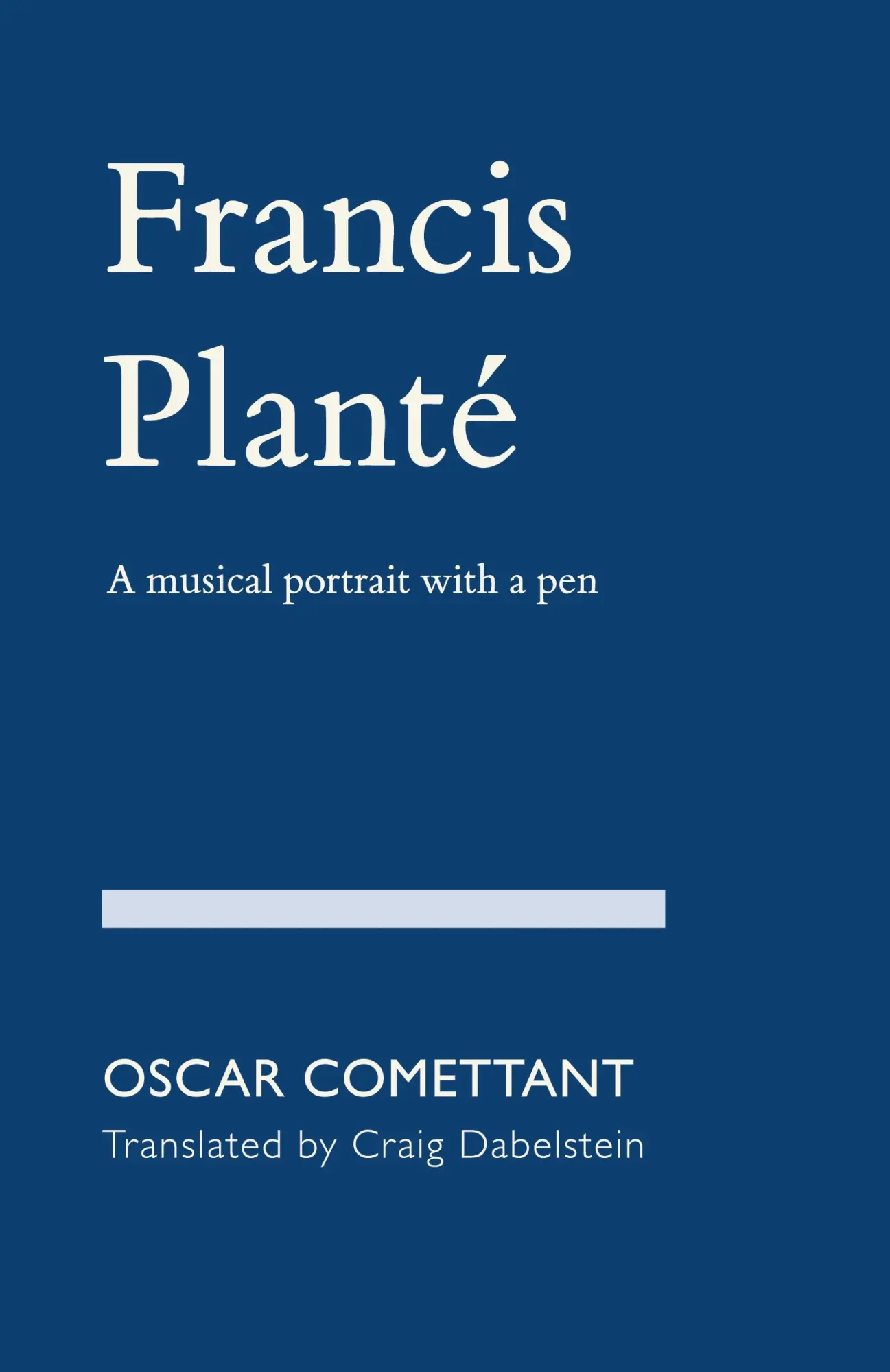 Cover: 9781936512935 | Francis Planté | A musical portrait with a pen | Oscar Comettant