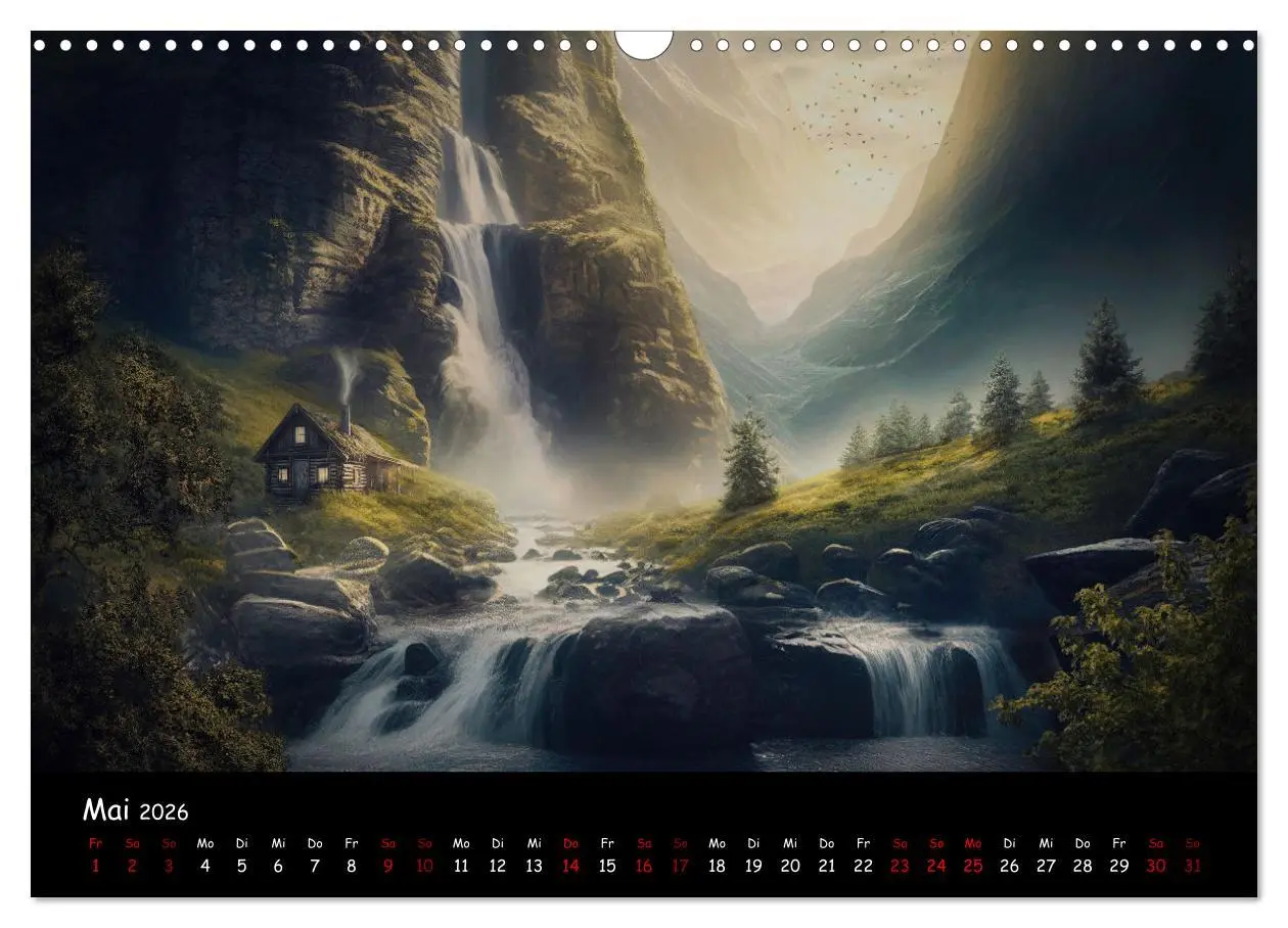 Bild: 9783457532935 | Ein Traum von Einsamkeit (Wandkalender 2026 DIN A3 quer), CALVENDO...