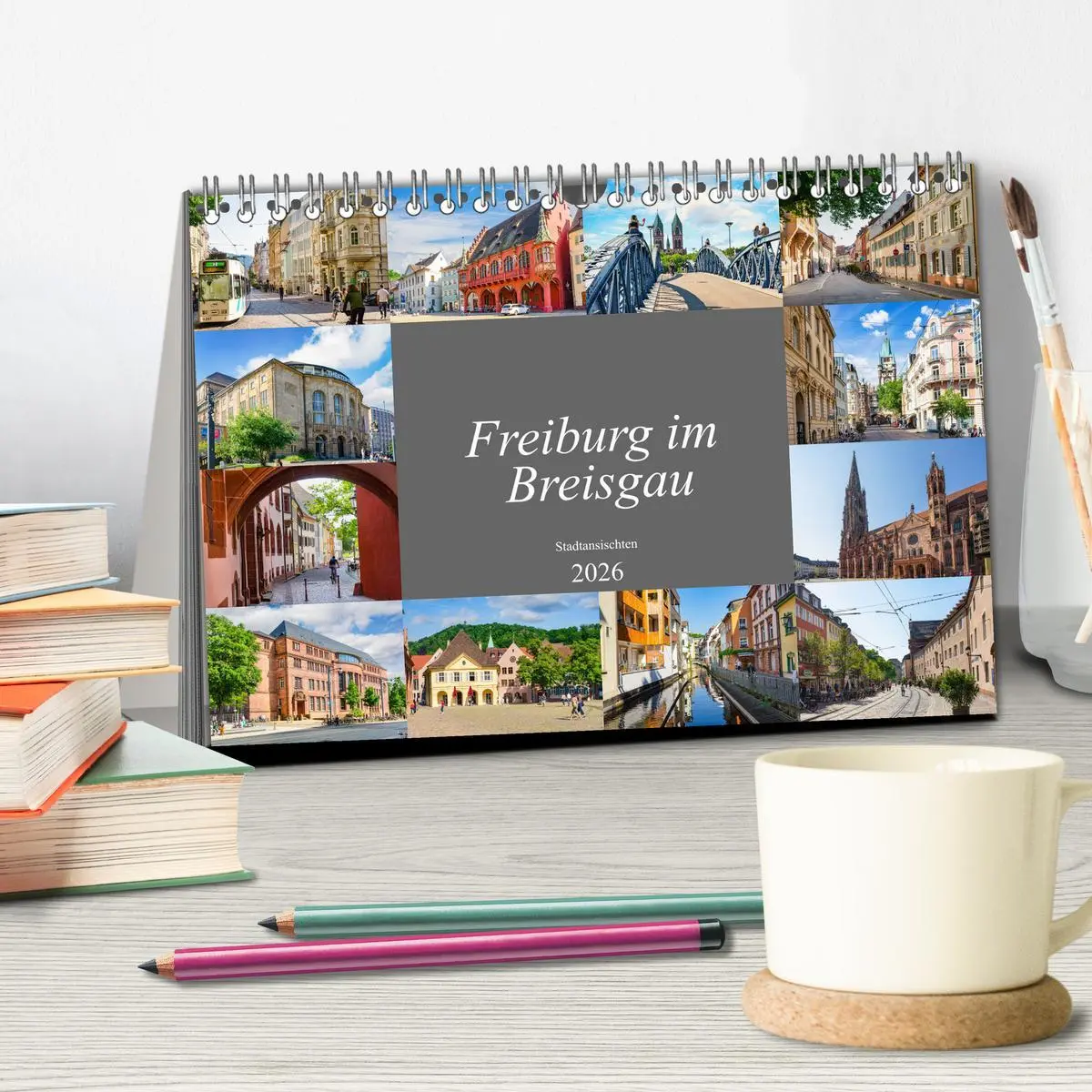 Bild: 9783457912935 | Freiburg im Breisgau Impressionen (Tischkalender 2026 DIN A5 quer),...