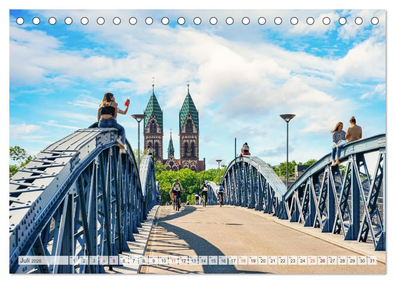 Bild: 9783457912935 | Freiburg im Breisgau Impressionen (Tischkalender 2026 DIN A5 quer),...