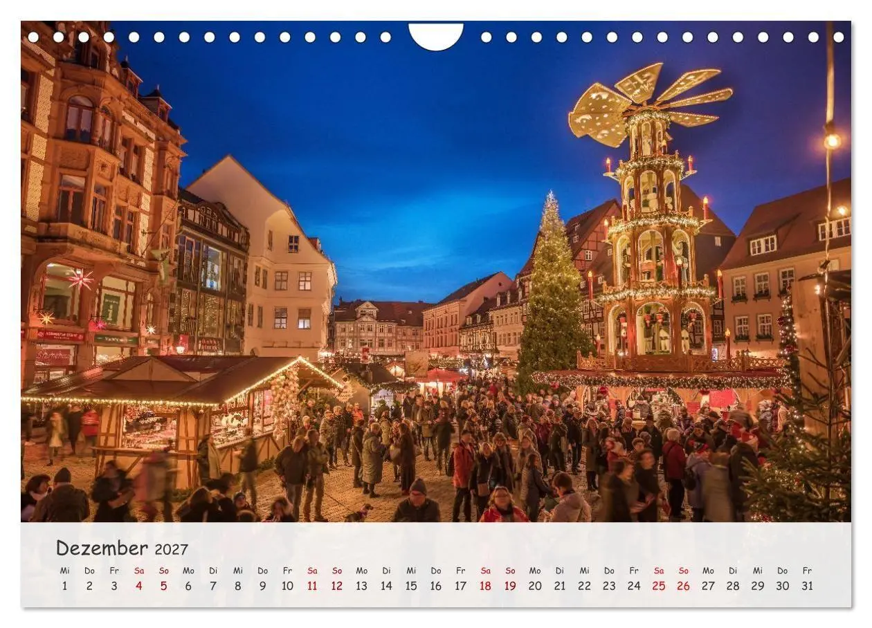 Bild: 9783516792935 | Quedlinburg - Die historische Altstadt (Wandkalender 2027 DIN A4...