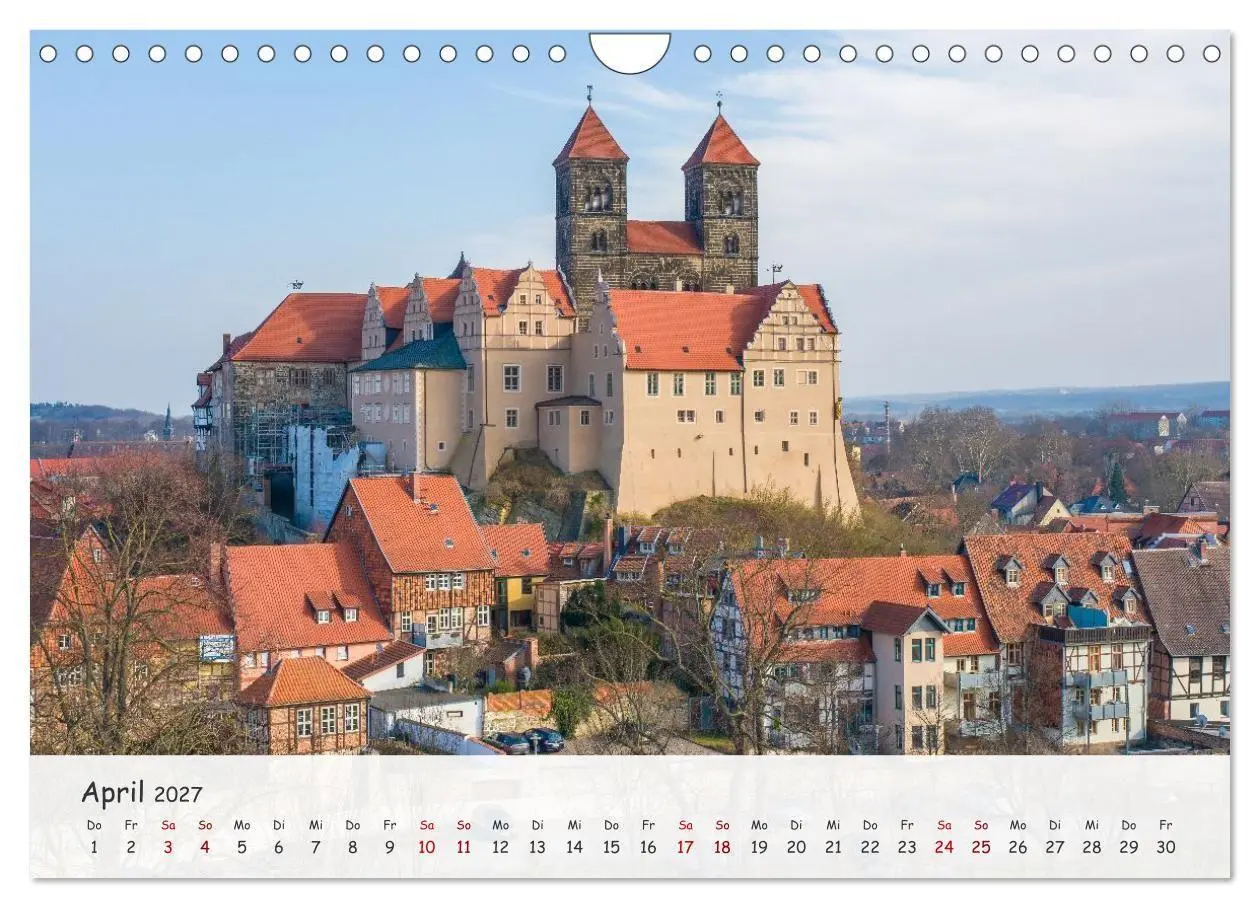 Bild: 9783516792935 | Quedlinburg - Die historische Altstadt (Wandkalender 2027 DIN A4...