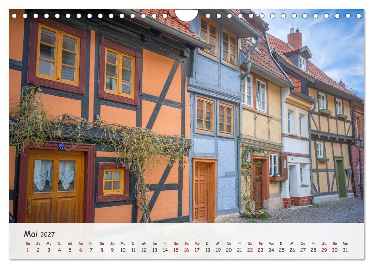 Bild: 9783516792935 | Quedlinburg - Die historische Altstadt (Wandkalender 2027 DIN A4...