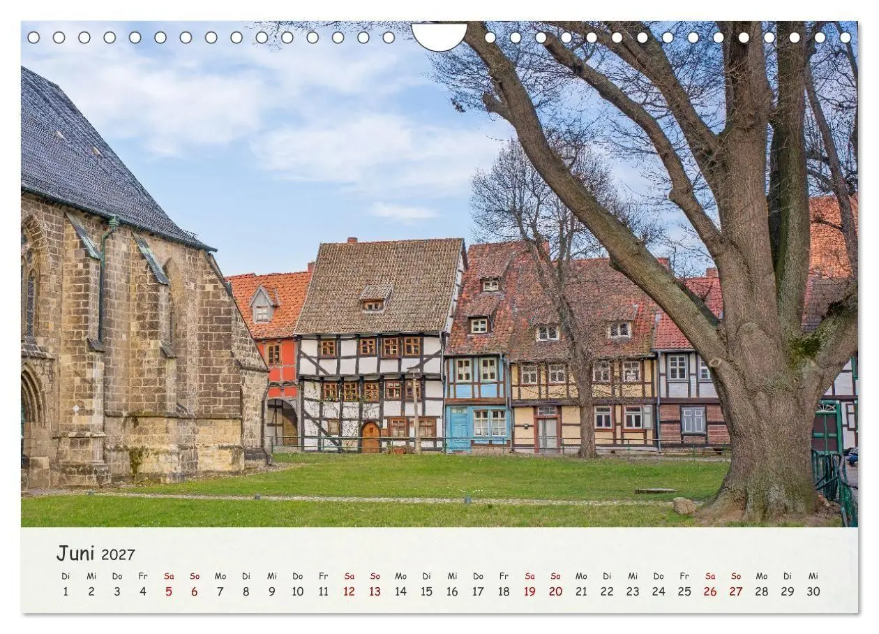 Bild: 9783516792935 | Quedlinburg - Die historische Altstadt (Wandkalender 2027 DIN A4...