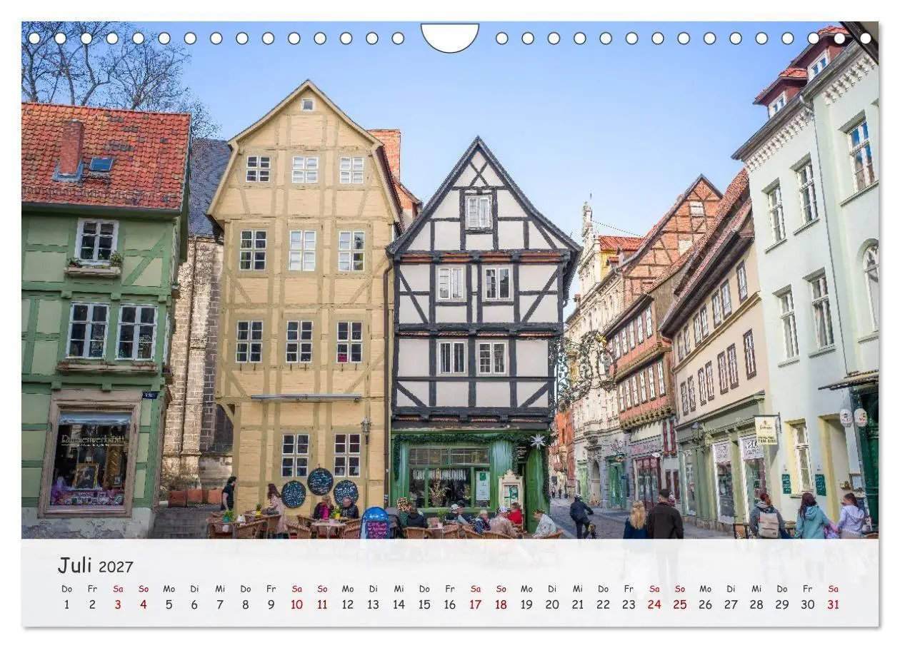 Bild: 9783516792935 | Quedlinburg - Die historische Altstadt (Wandkalender 2027 DIN A4...