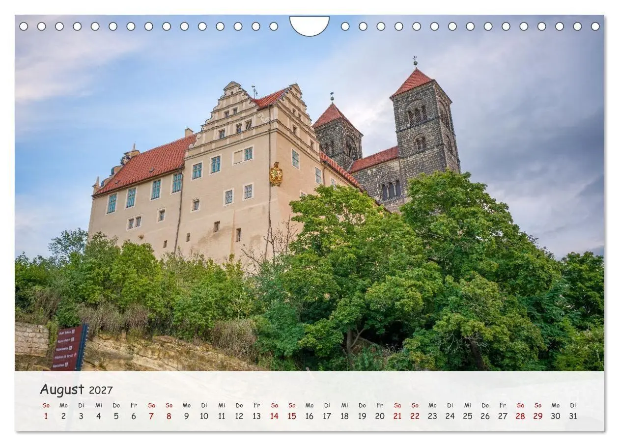 Bild: 9783516792935 | Quedlinburg - Die historische Altstadt (Wandkalender 2027 DIN A4...