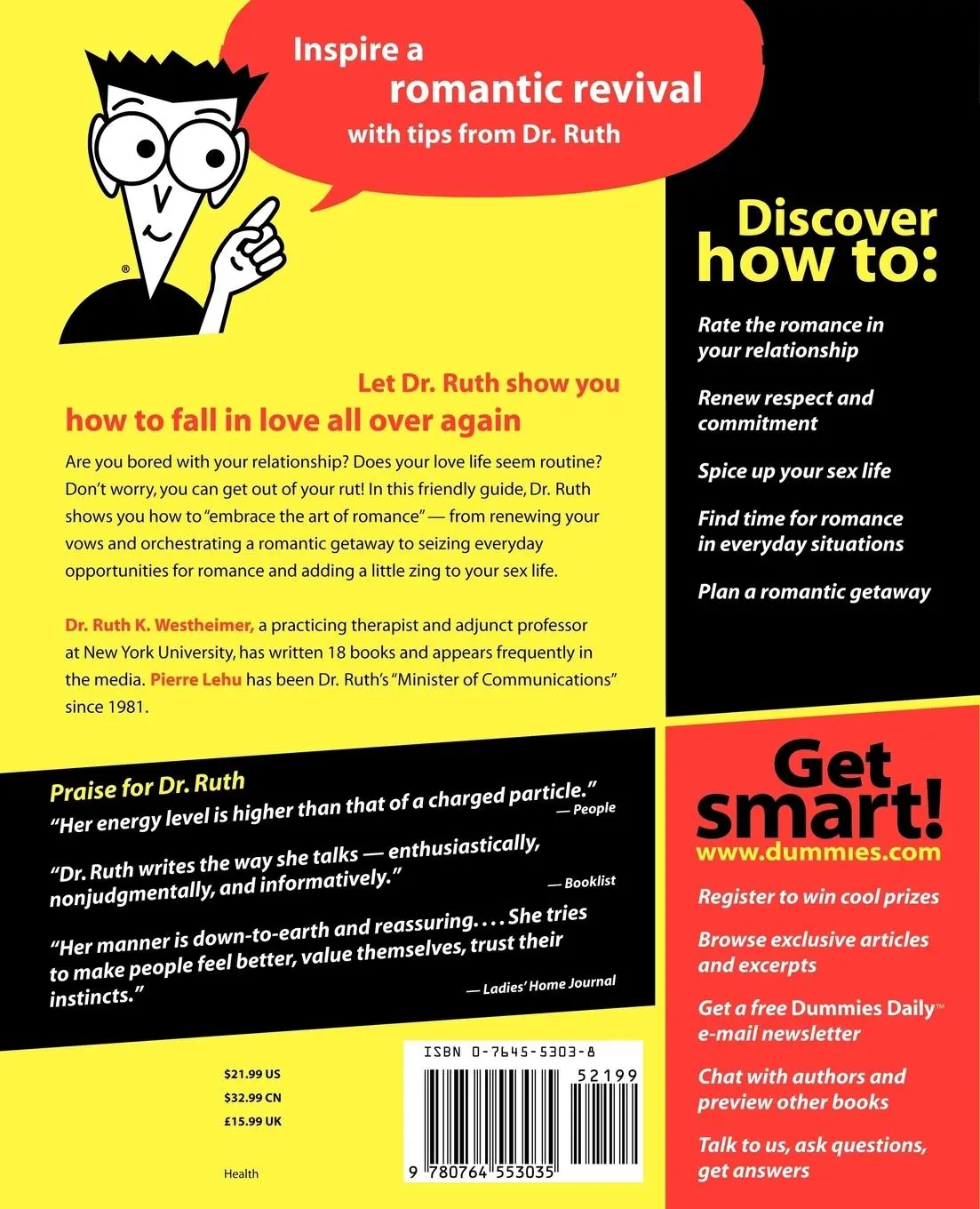 Rückseite: 9780764553035 | Rekindling Romance for Dummies. | Sabine Walter | Taschenbuch | 2000