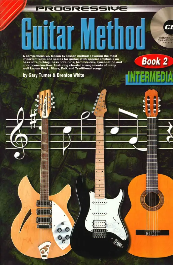 Cover: 9780947183035 | Progressive Guitar Method - Book 2 | Gary Turner | Buch + CD